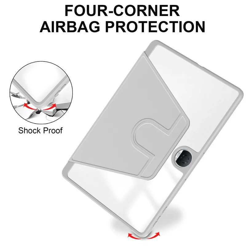 360° Rotating PU Leather Stand Case
