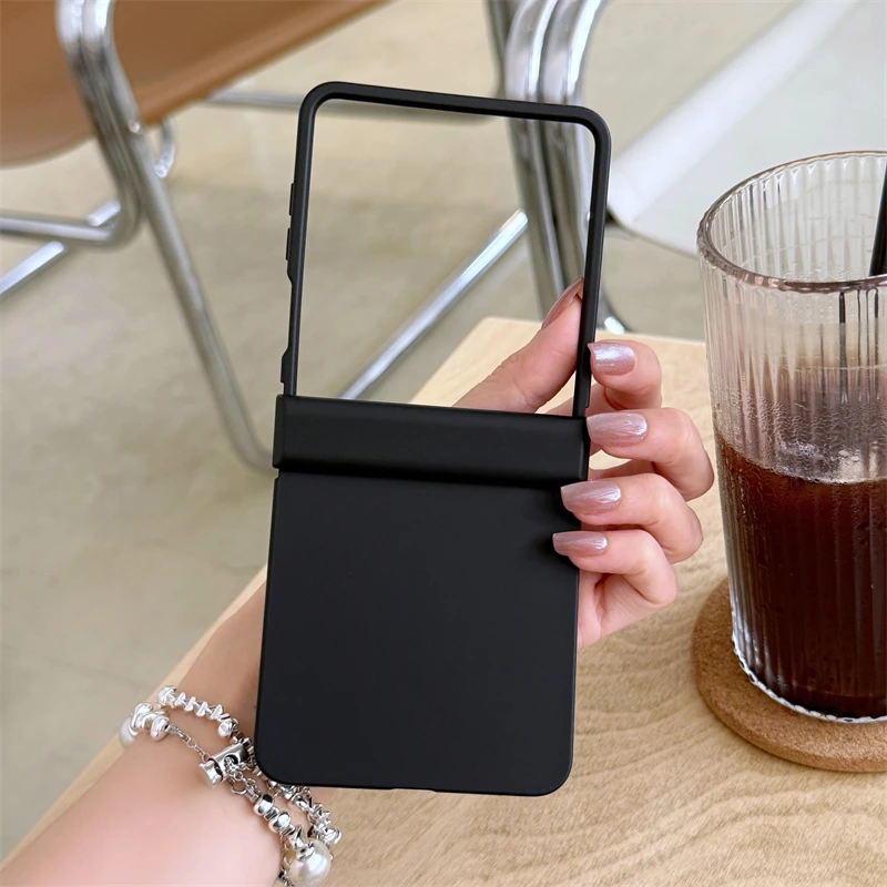 Ultra Thin Candy Color Hard PC Matte Phone Case with Hinge Protection & Shockproof Cover