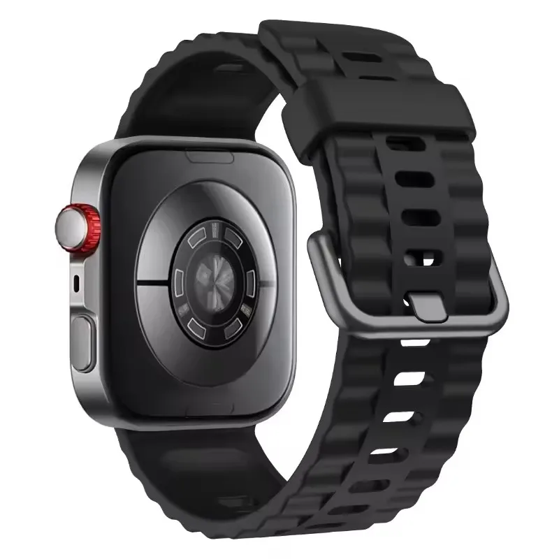 Dynamic Silicone Sport Watch Strap - Replacement Band