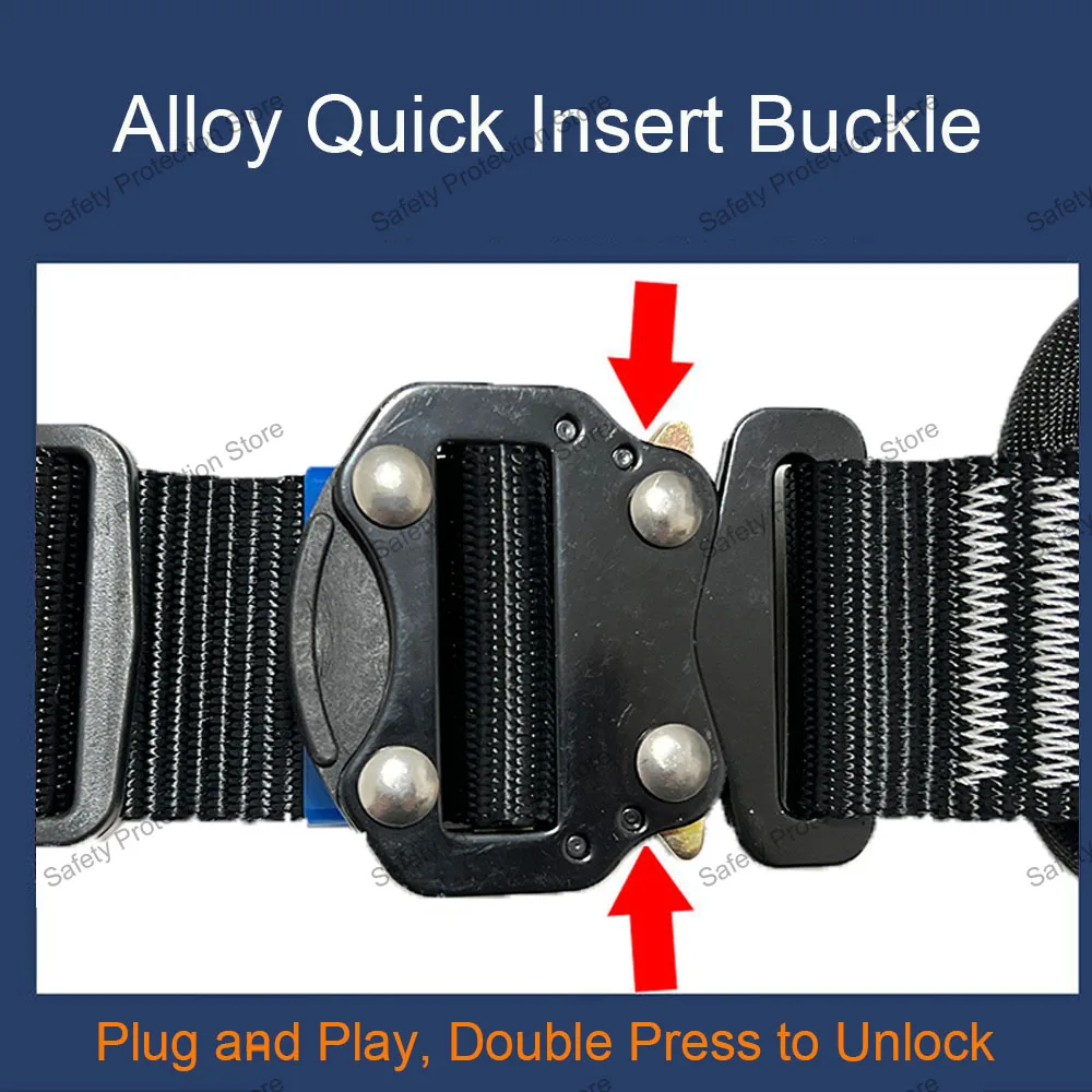 High Altitude Work Safety Belt Full Body Five-point Safety Harness Outdoor Climbing Training Construction Protective Equipment safety harnesses