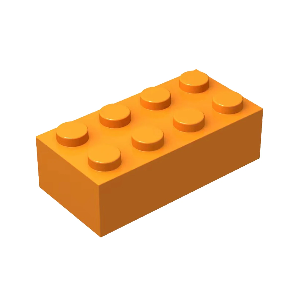 thumbnail image 1 of Bloques de construcción clásicos de color sólido a granel 3001 2x4, 150 piezas, piezas de color gris y naranja, compatibles con todas las marcas de ladrillos principales de Lego, 1 of 5
