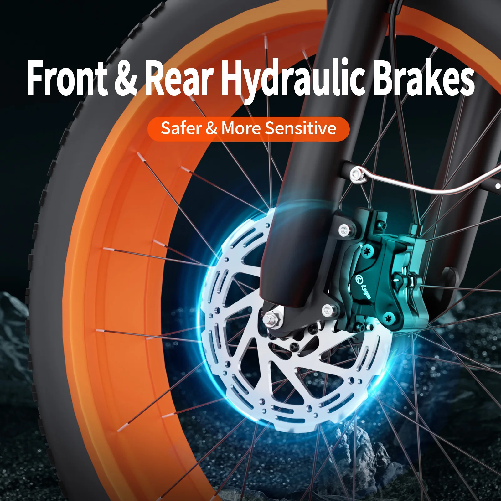 SU8 Electric Bicycle for Adults 20 Inch Fat Tire Bike 48v Ebike 1500w Long Range Electric Bike for Adults 7 Speed Electr Bike 6