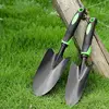 4-Piece Gardening Tools Set-Cast Aluminum Shovel with Hand Shovel with Non-Slip Rubber Grip, Convenient Transplant, Weeding, Digging and Growing Garden Tools & Equipment 1