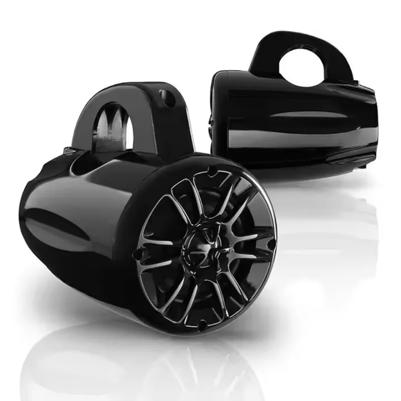 Marine Audio 4 Inch Marine Outdoor Speaker Boat Audio Plastics Waterproof Rated 2-Way Full Range Direct Current