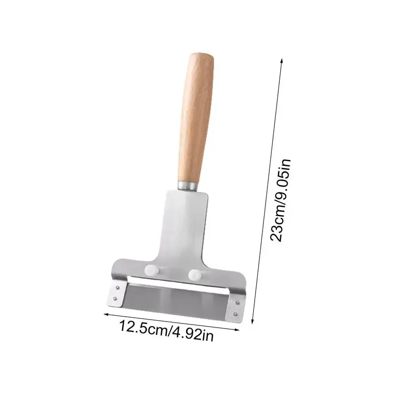 Radish Cutter Slicer Adjustable Cheese Shaver Slicer Stainless Steel Cabbage Kitchen Radish Carver Shredder With Wood