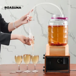 Ultimate Home Brewing Kit: Premium Siphon with Cooling Straw and Advanced Wine Filter System - 2.5M