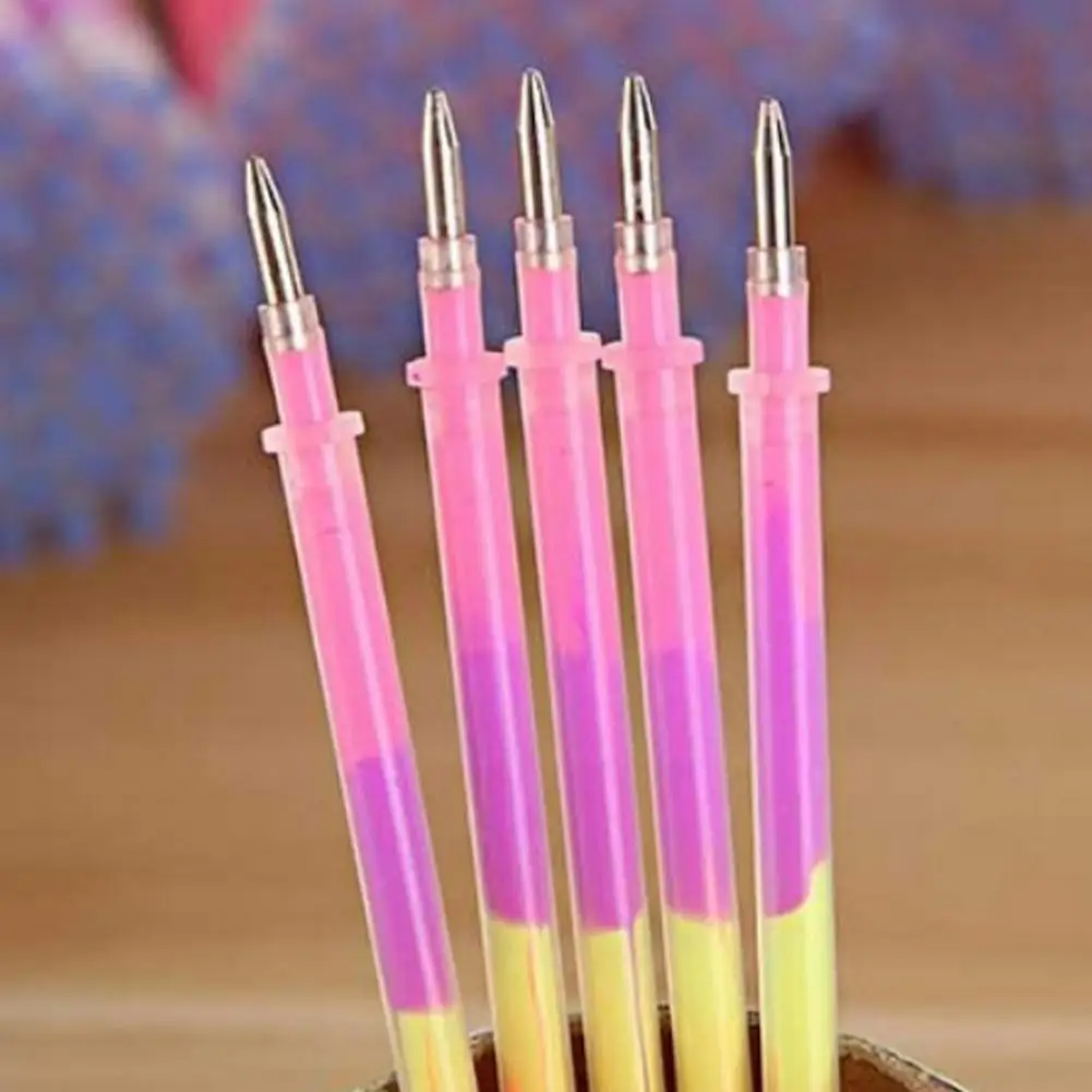20pcs Multi Color Rainbow Refill Highlighters Gel Pen Ball Point Painting Fluorescent Students Graffiti A4r4 |