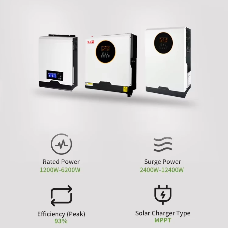 태양계용 MPPT 12V 순수 사인파가 내장된 SKE 1KW 하이브리드 태양광..