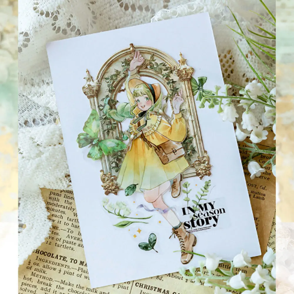 Vintage Scrapbook Paper Kit 5