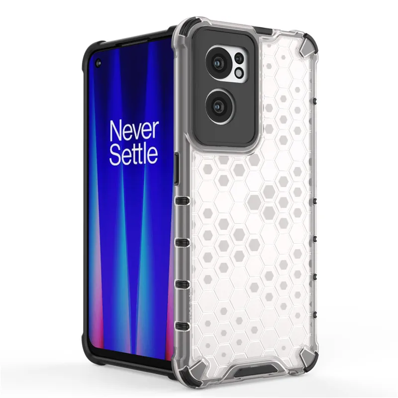 Shockproof Honeycomb Hard PC Bumper Case
