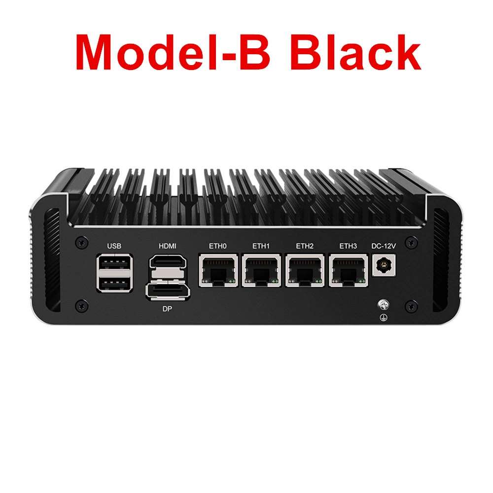 Topton Mini PC Pentium N6005 N5105 4xIntel i226 2.5G Soft Router computer 2*NVMe 2*DDR4 Fanless Firewall Appliance VPN Server 5