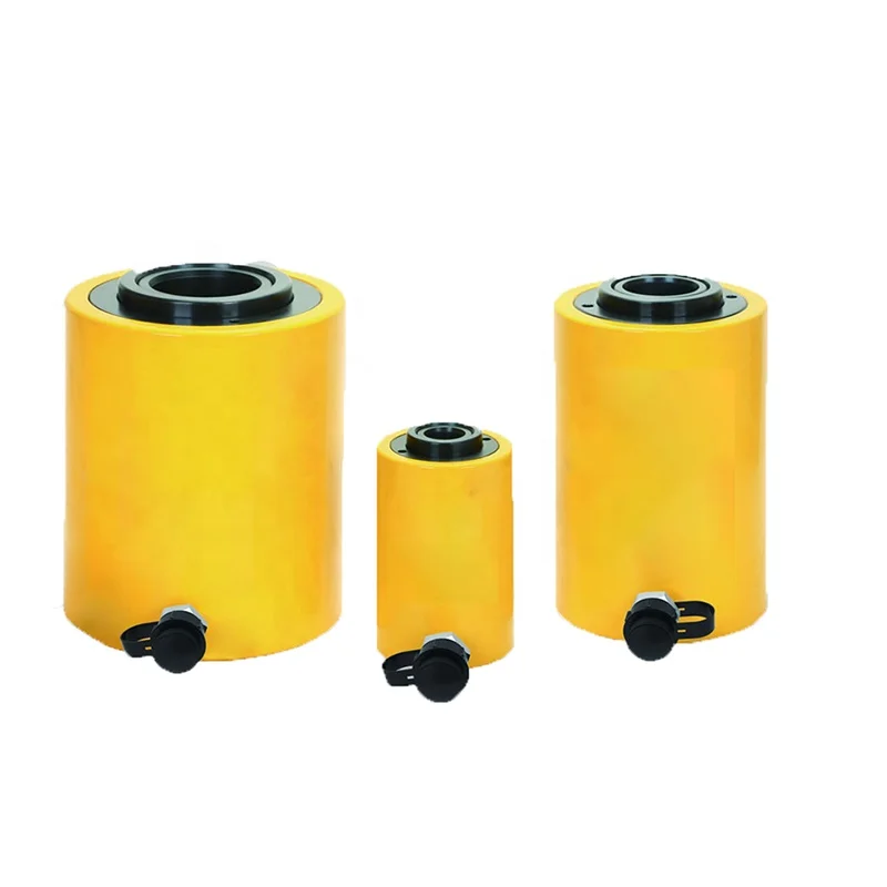 

20 ton 70 Mpa single acting hydraulic hollow jack for sale