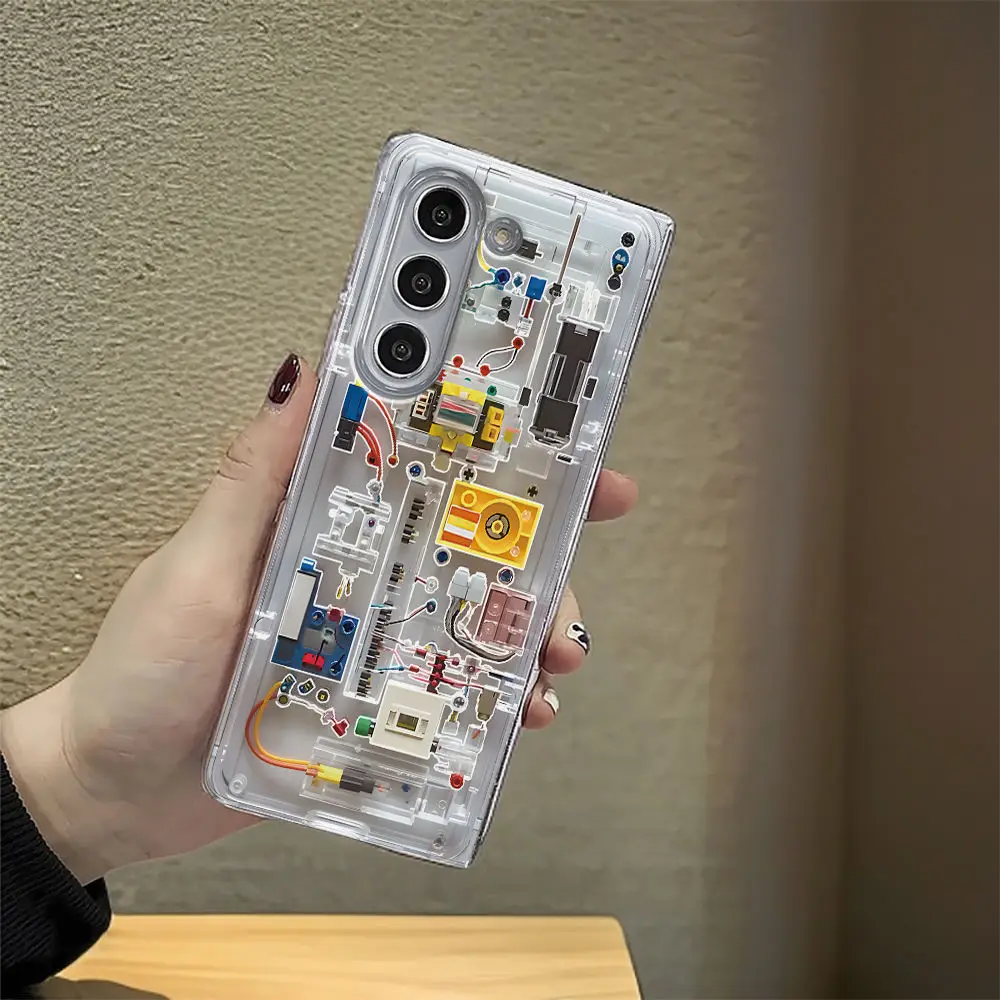 Advanced Circuit Board Transparent Protective Phone Case