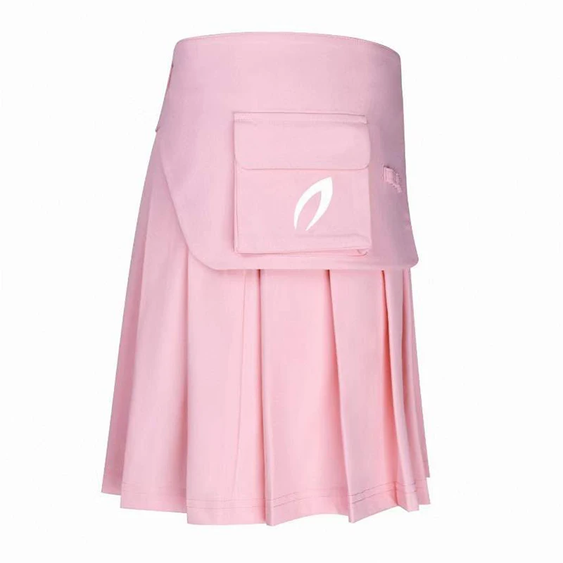 Women's Golf Clothing Summer New Outdoor Sports Shorts Lining Skirt Solid Color Casual Versatile Breathable Pleated Short Skirt