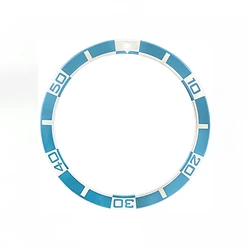 Sleek Flat Fashion Aluminum Watch Bezel Insert - Classic Men's Timepiece Accessory (03)
