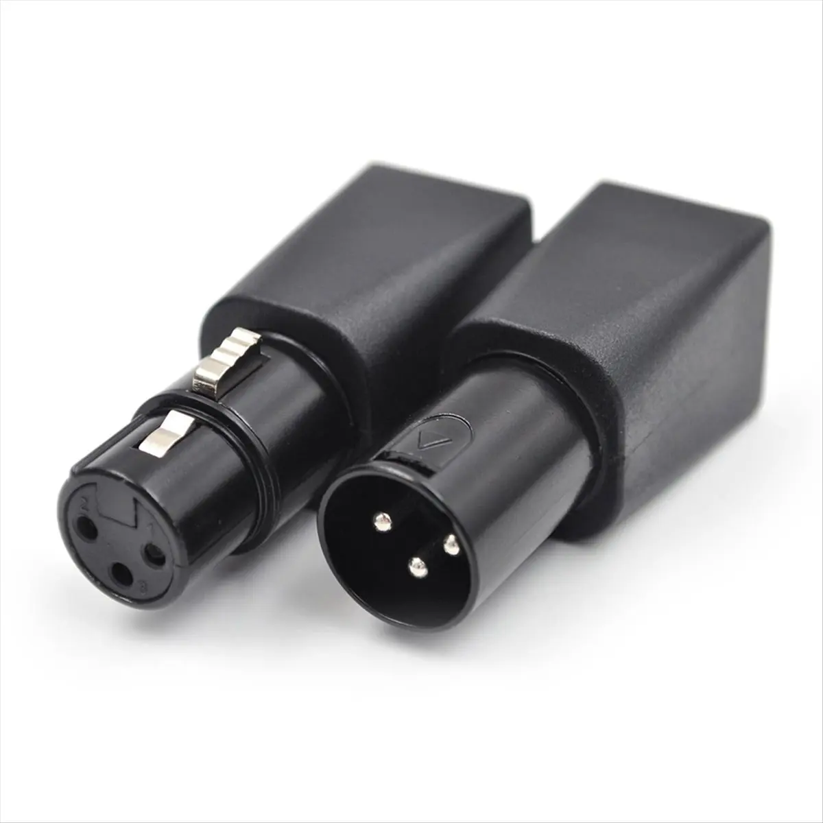 (A75T) 4개 DMX-RJ45 커넥터, RJ45 이더넷-3핀 XLR DMX 어댑터, 오디오 비디오용 3핀 XLR 암수 어댑터
