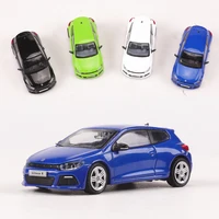 GCD 1:64  Scirocco R White/Black/Green/Blue Alloy Model Car 2