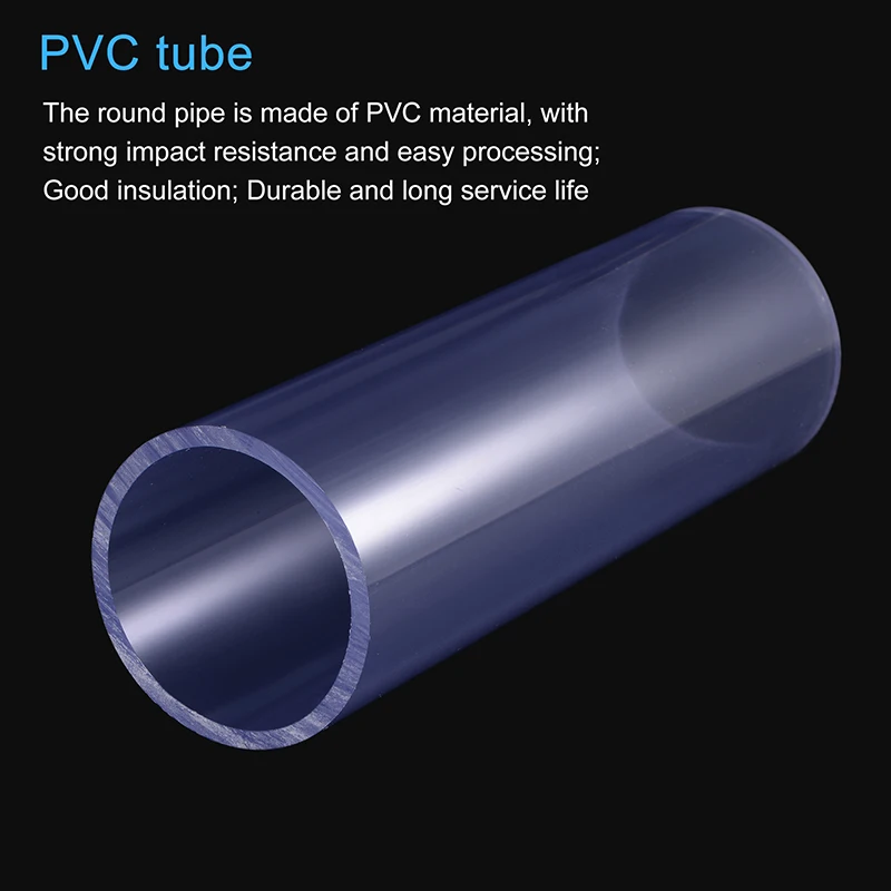 Uxcell-tubo acrílico rígido redondo, Tubo Transparente de alto impacto para  iluminación, modelos, fontanería, manualidades, 2 5/8 ID 2 3/4 OD 20 -  AliExpress