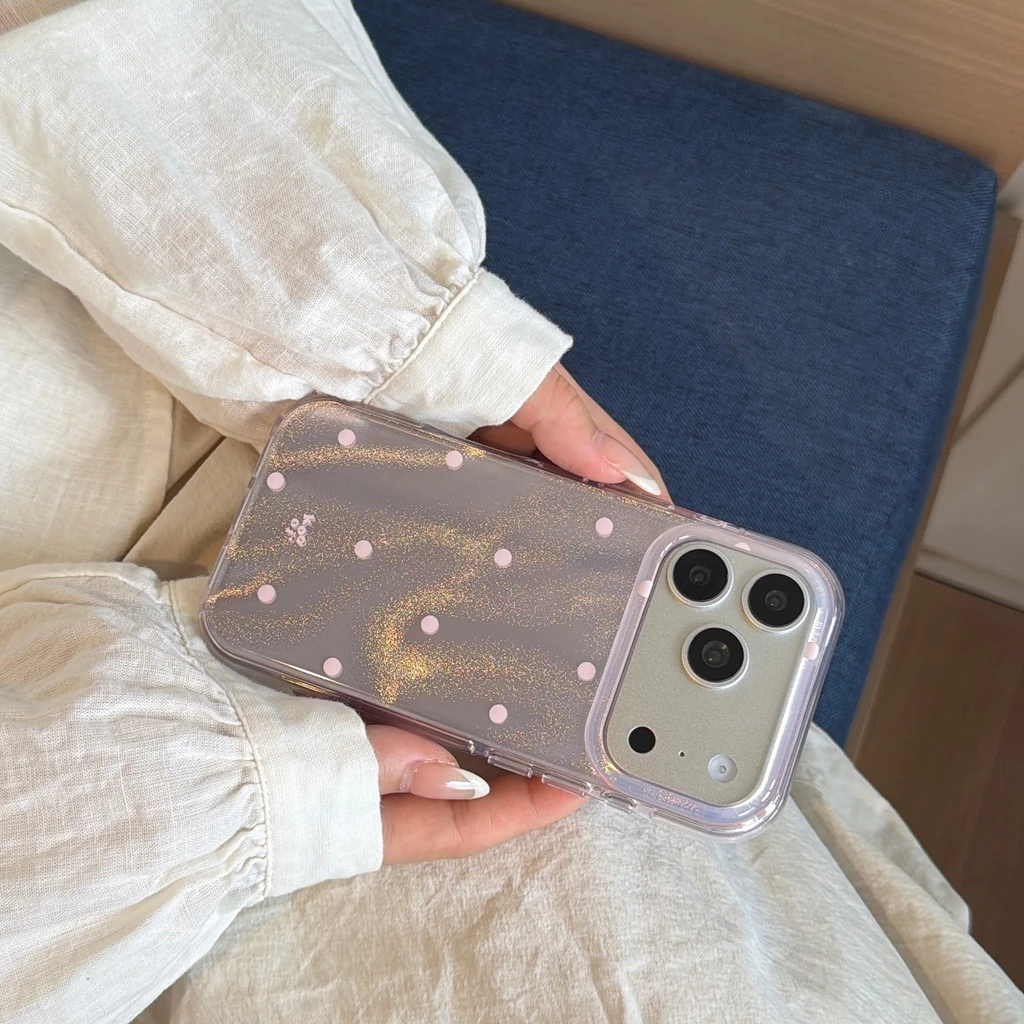 รูปสินค้า เคสจุดประกายความหวาน สำหรับ iPhone 17 16 15 14 13 12 11 Air Pro Max Plus