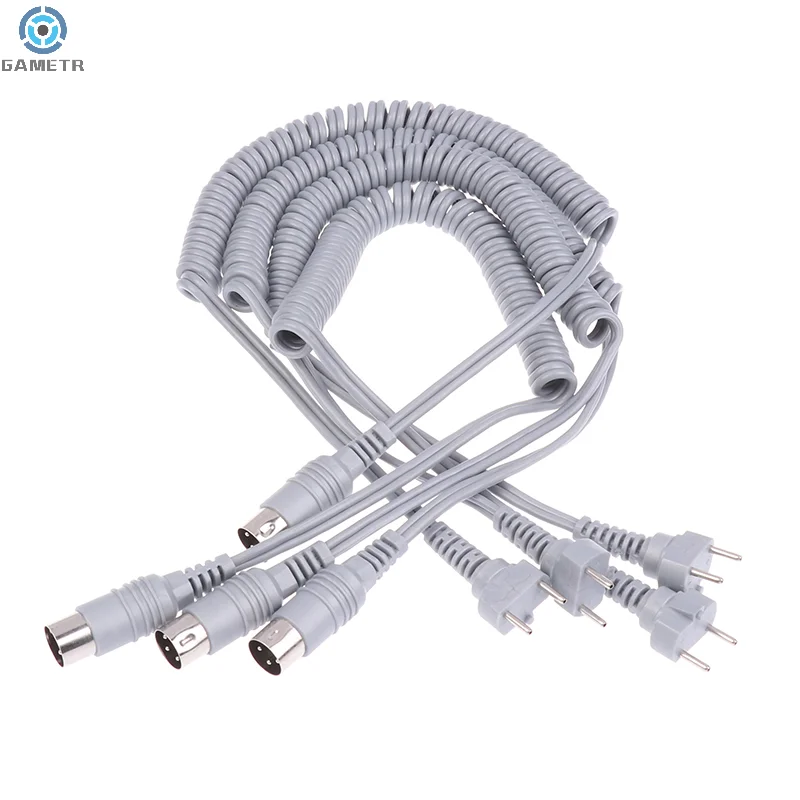 1.5m/59.06in 회색 3핀 9mm 강력 210 204 90 105L 102L 네일 핸들 전원 케이블 전기 매니큐어 드릴 스프링 와이어