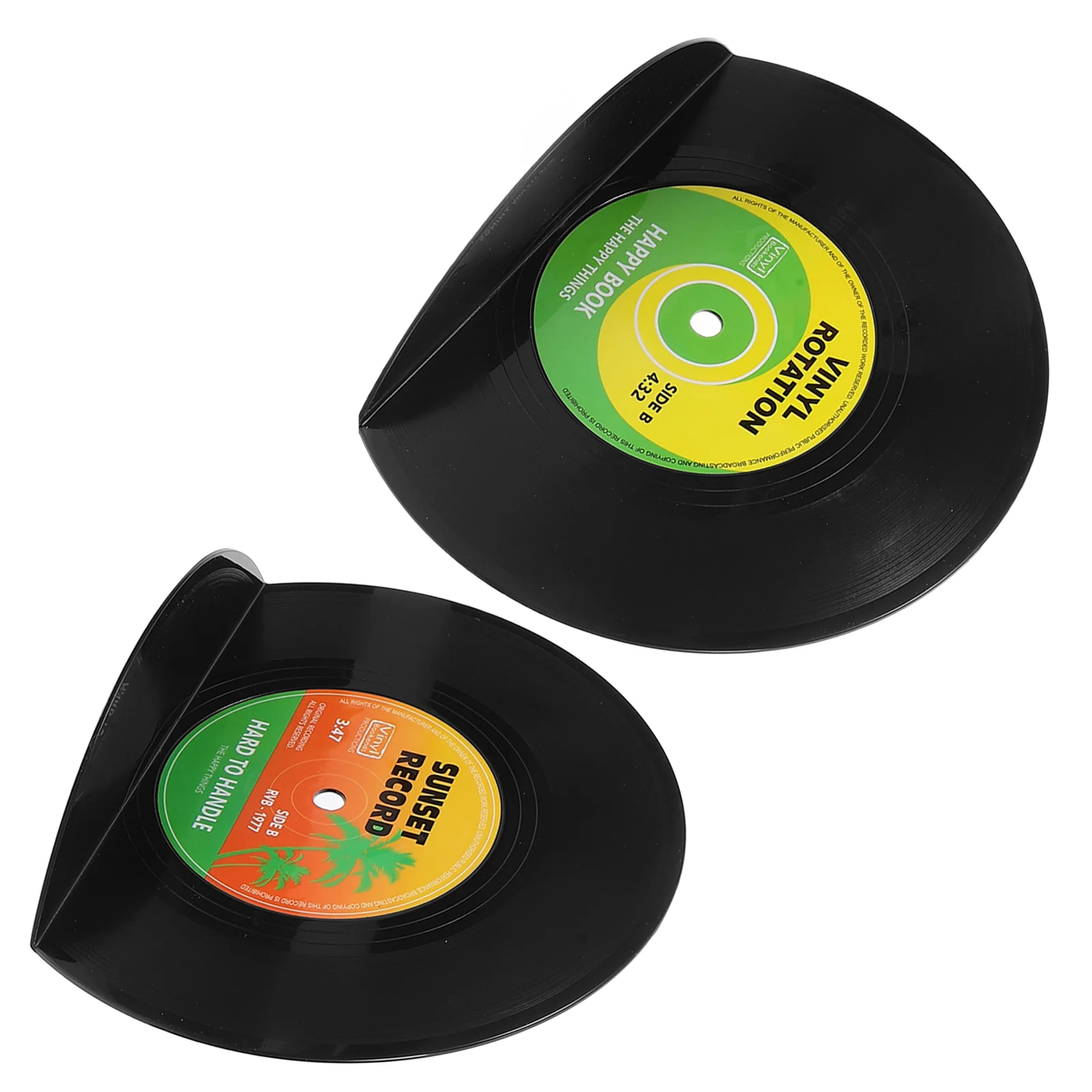 

Vinyl Record Book Back Shelves Reading Organizer Ends for Study Room Bookends Heavy Books Shaped Stand Student