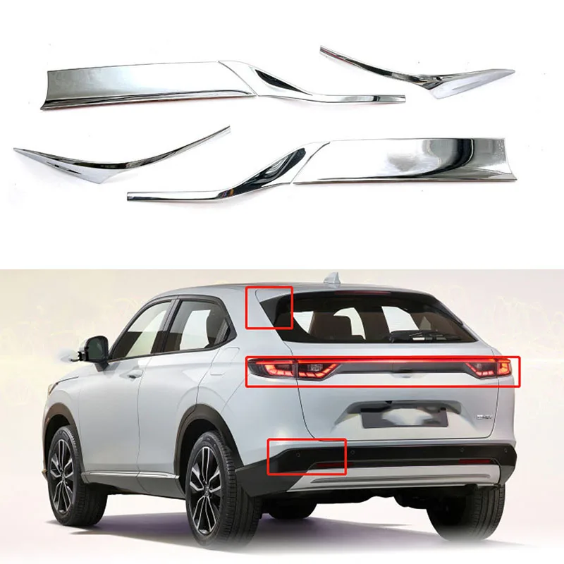 

For Honda Vezel HR-V HRV 2022 Auto Rear Tailighht Cover Trim Car Styling Accessories