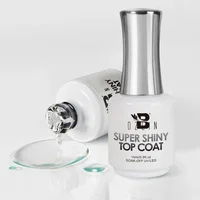 BOZLIN 15ML Super Top Coat  Function Gel No Wipe Matte Top Gel Transparent Soak Off  UV LED Nail Art Manicure Gel Varnish Primer 1