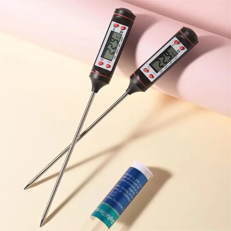 Temperature Meter Gauge Tool Meat Thermometer Kitchen Digital Cooking Food Probe Electronic BBQ Cooking Tools 1pc