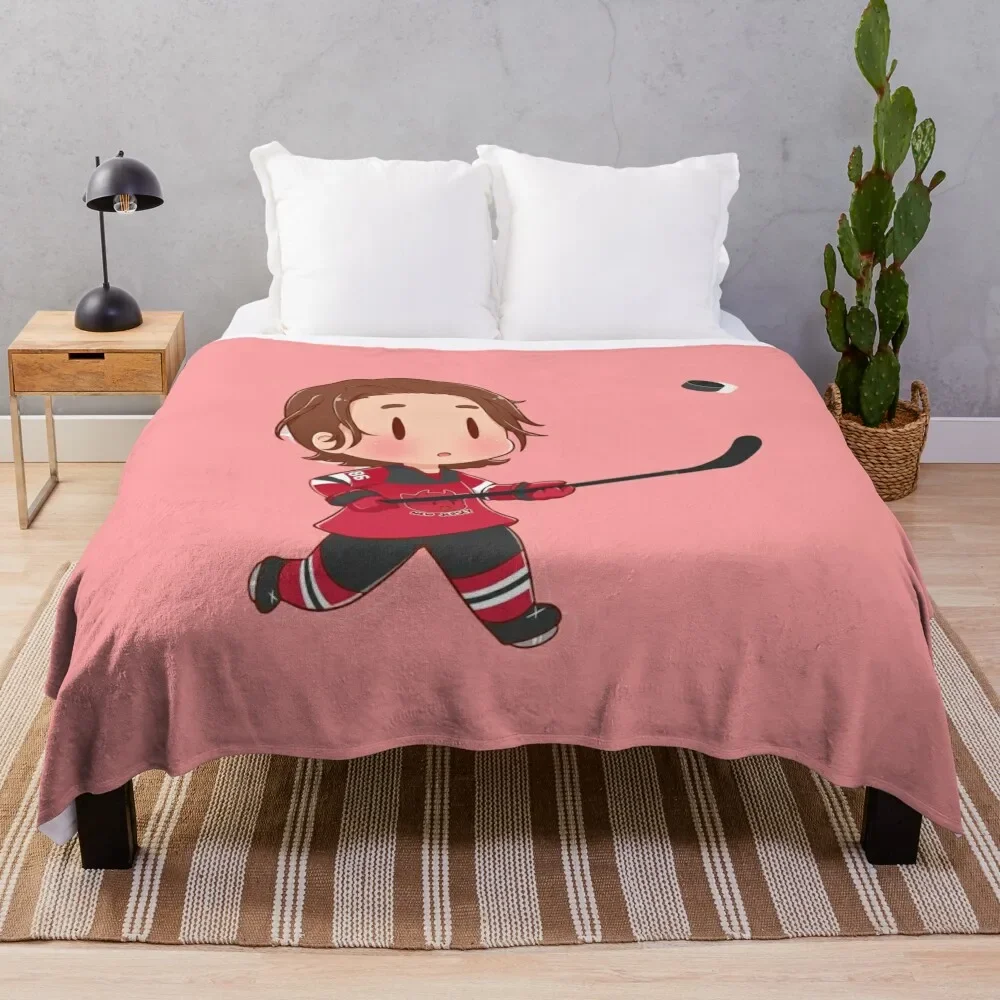 

jack hughes hockey Throw Blanket Multi-Purpose Polar christmas gifts Blankets