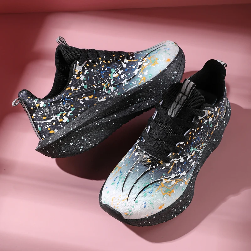 Marathon Men Running Shoes Breathable Lightweight Comfortable Casual Shoes Men Wear-resistant Low-top Comfort Sports Men Running