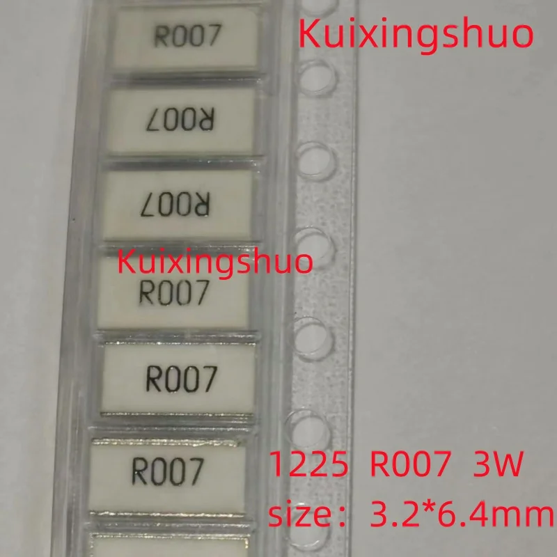 10PCS Lateral wide pad chip resistor 1225 R010 R018 R020 R047 0.047R 1% R068 R033 R025 R015 R007 R012 R00456 R075