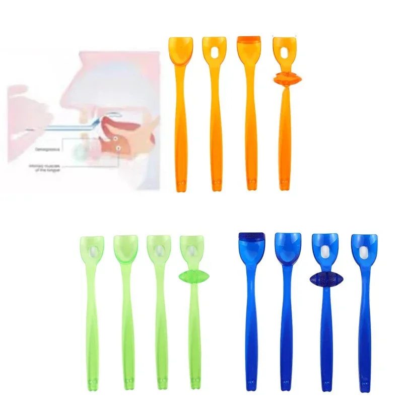 1Set Tongue Muscle Trainer Portable Oral Lips Muscle Exerciser Recovery Tongue Training Tool for Dysarthria Muscle Training