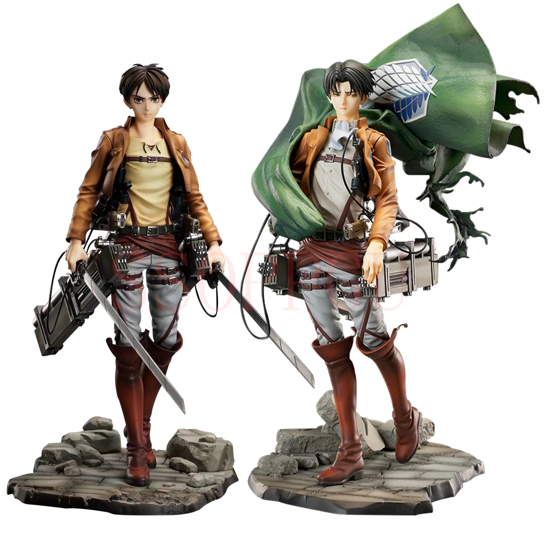 Attack Titan Statue - 10cm Anime Figuren Set Für Echte Fans