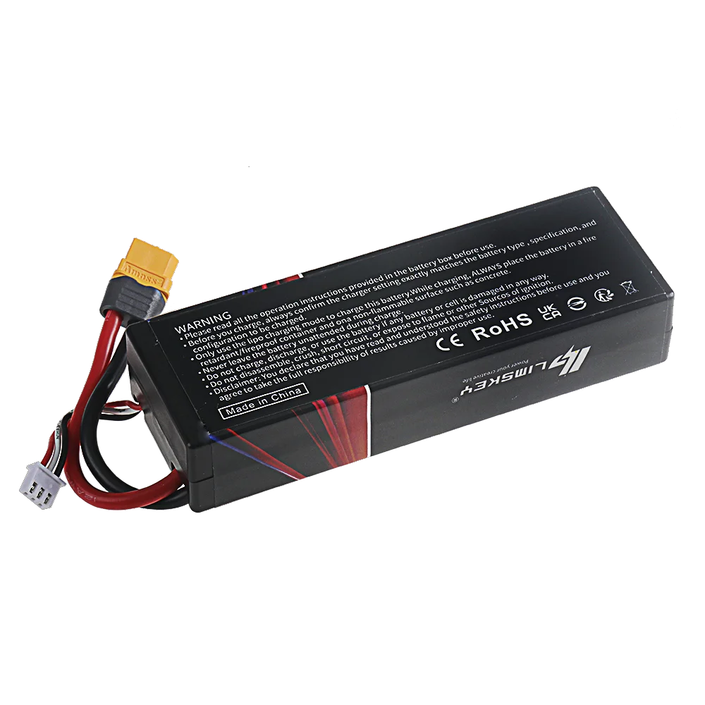 Batterie LiPo 7.4V 4000mAh 2S XT60/T Plug pour RC