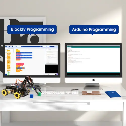 ACEBOTT ESP32 4 DOF Robot Arm Learning Kit Wifi Electronic Components Smart Car STEM STEAM Education Robotics for Arduino - Image 5