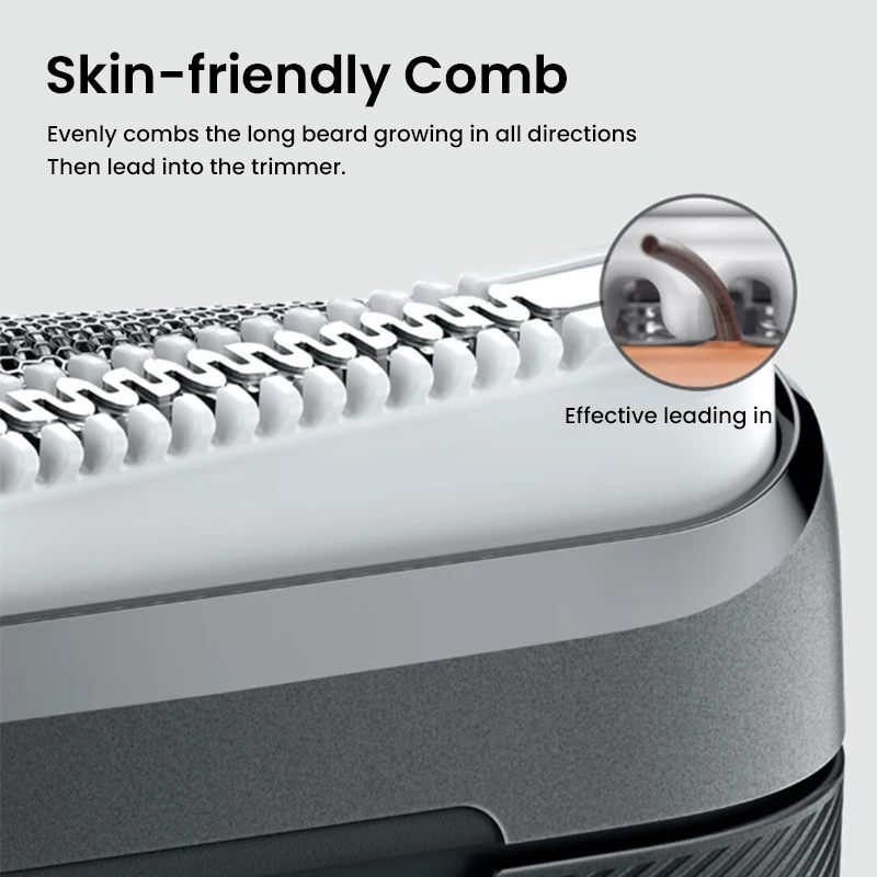 Braun X Series M1012 Mini Shaver For Men Wet-Dry Dual Use Washable Rechargeable Electric Razor Beard Shaving Machine Original electric shaver beard trimmer