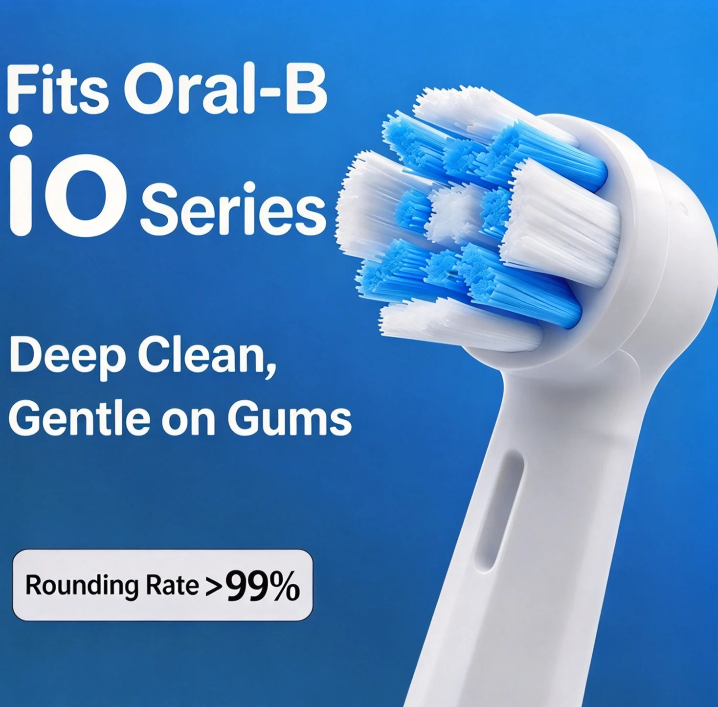 Premium Replacement Soft Bristle Toothbrush Heads for Oral B Electric Toothbrushes