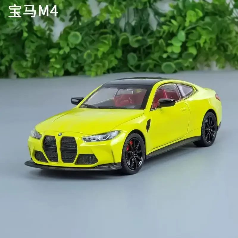 سبيكة بمقياس 1:24 لسيارة BMW M4 الرياضية، نموذج مح...