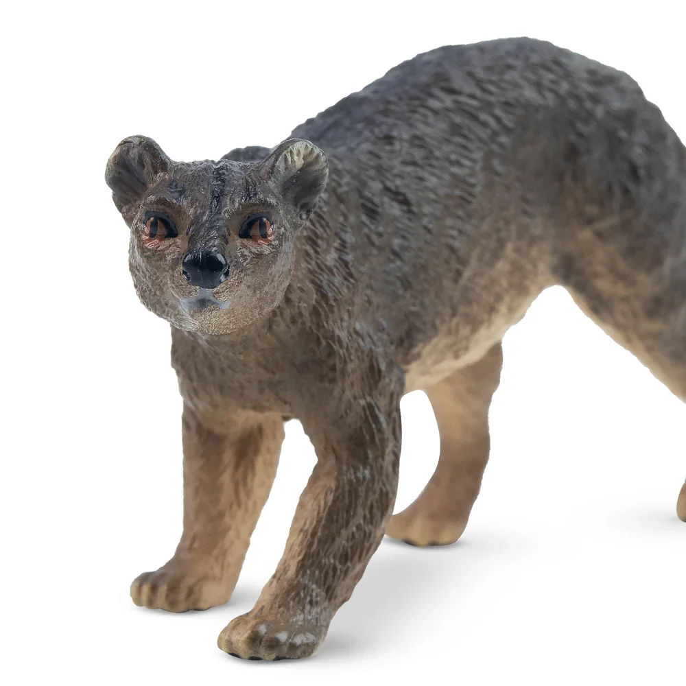 Toymany Simulation Fossa Madagaskar Tier Modell Spielzeug Mini Figuren Puppen Action Figuren Spielzeug Kinder Geschenk Kuchen Dekoration – Detail 8