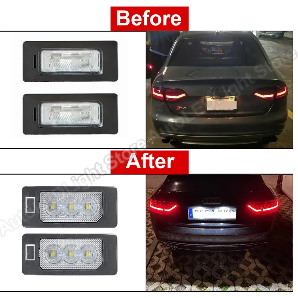 Install Audi A5 LED License Plate Lights - Repair Guide