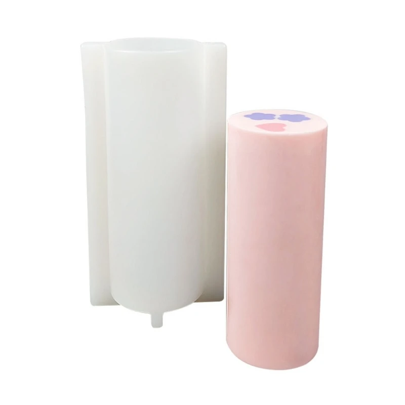 Silicone Mold Large Cylinder Silicone Mold Epoxy Resin Casting Mold Mousse Cake Mould Decor