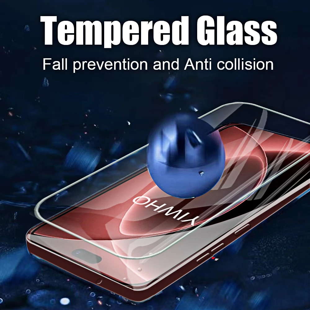 4-Pack Tempered Glass Screen Protectors with Protective Film