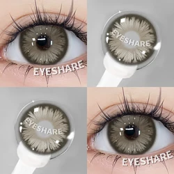 Vibrant Fashion Color Contact Lenses - Purple, Red, and Pink (MONTREUX - BROWN)