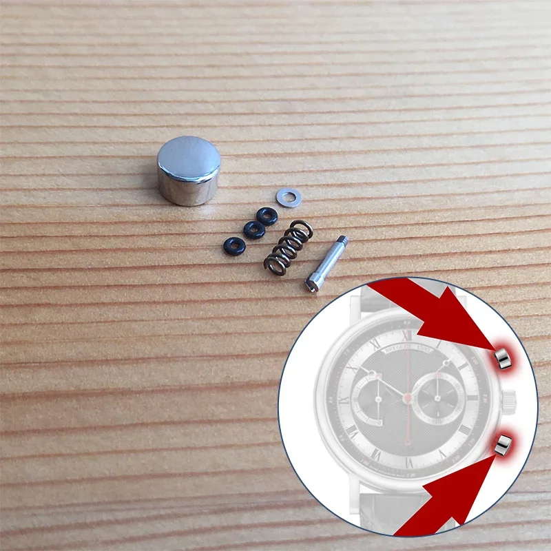 Spingi Bottoni In Acciaio Per Orologio Automatico Breguet Classique 5287