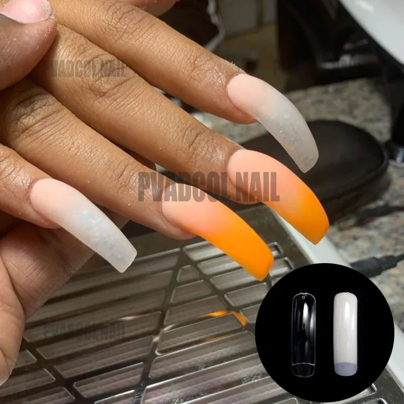 

Empress Curve Tapered Extra Long French Nail Tips Acrylic Gel Salon False Tip Nails Pack of 100