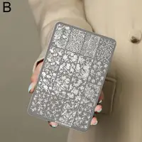 Nail Stamping Plate Plants Tree Geometry Pattern Stamp Template Nail Image Plate Stencil DIY Printing Stainless Steel Nail Tools 1