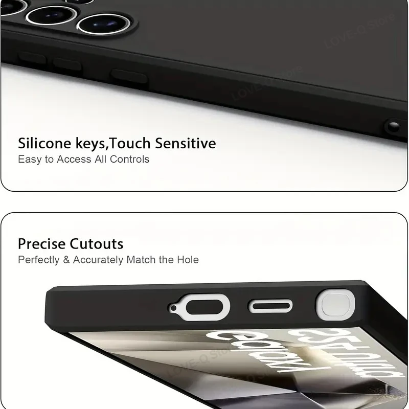 Original Silicone Phone Case with Camera Protective Cover