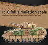 COOLBANK Model Bladeli M2A2 1/16 2.4G RC Main Battle Tank Smoke Sound Recoil Shooting LED Light Vehicles Models RTR Toys 2