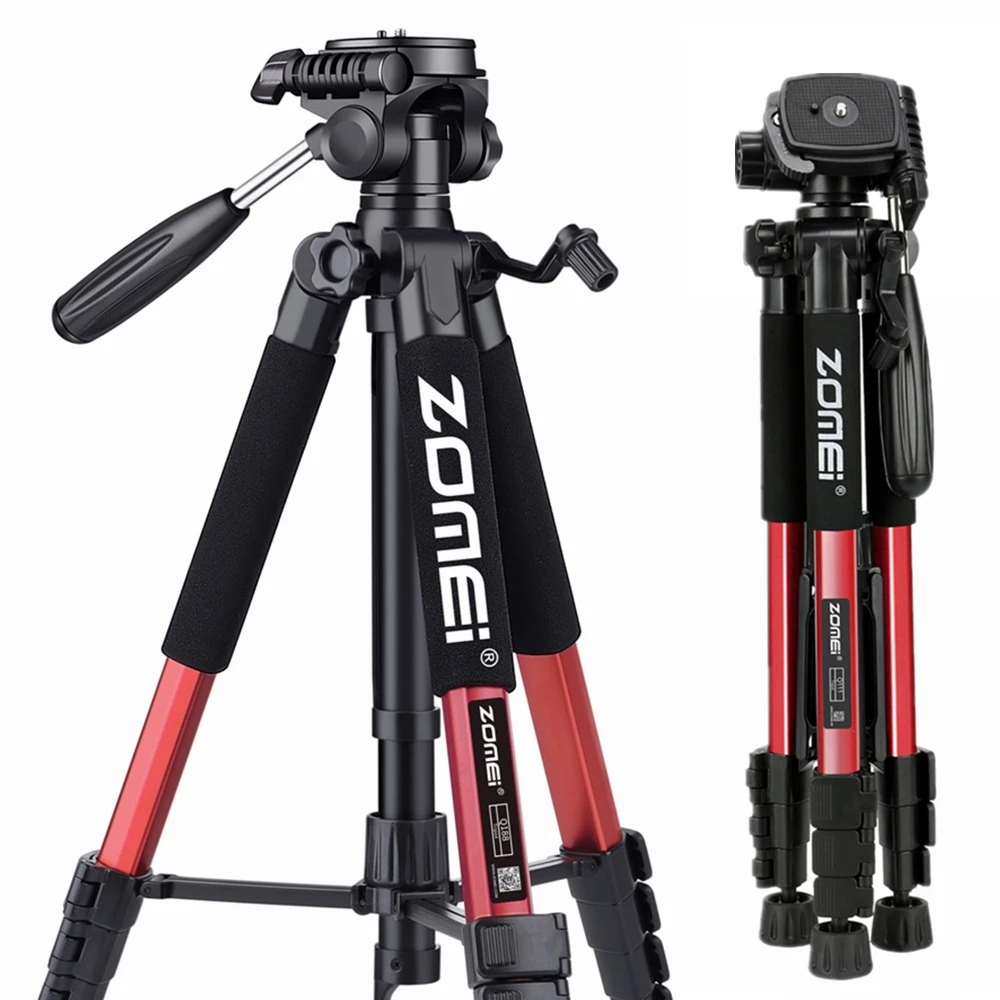 

Zomei Camera Video Tripod 55in 140cm Professional Video Recording Photography Stand for Canon Mobile 360° Degree Panorama Tripod