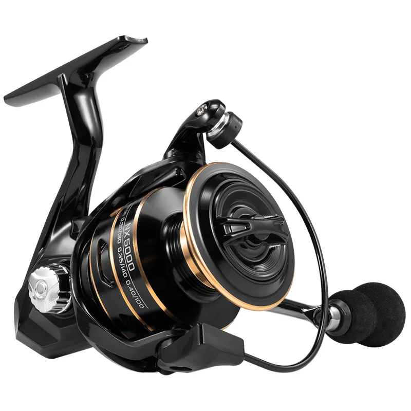 NX Fishing Reel Spinning Reel Metal Reel Cup 10KG Max Drag Power Spinning Wheel High Speed Adapt to Any Water Body 6